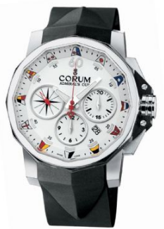 Review Copy Corum Admirals Cup Challenger 44 Watch 753.691.20/F371 AA92